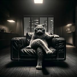 imagegratuite.com_00000237_M_d3-cat-king-sit like-man-sofa-at-home